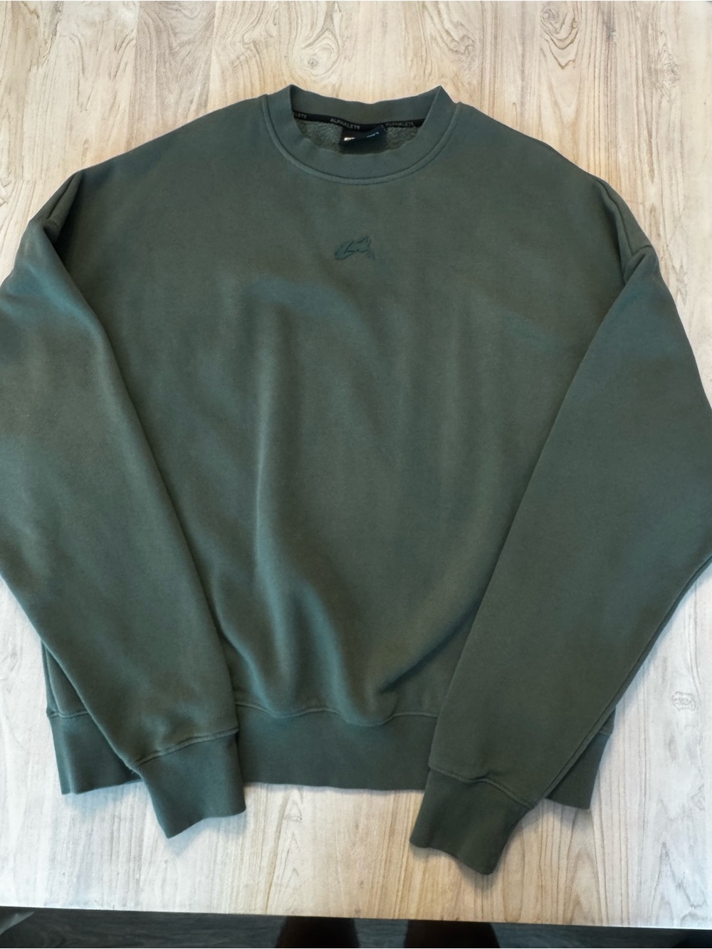 Alphalete Olive Green Crewneck Sweatshirt